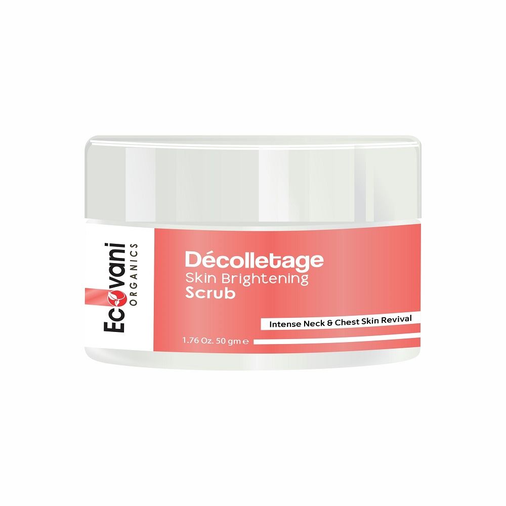 Ecovani Organics Decolletage Skin Brightening Scrub (50g)