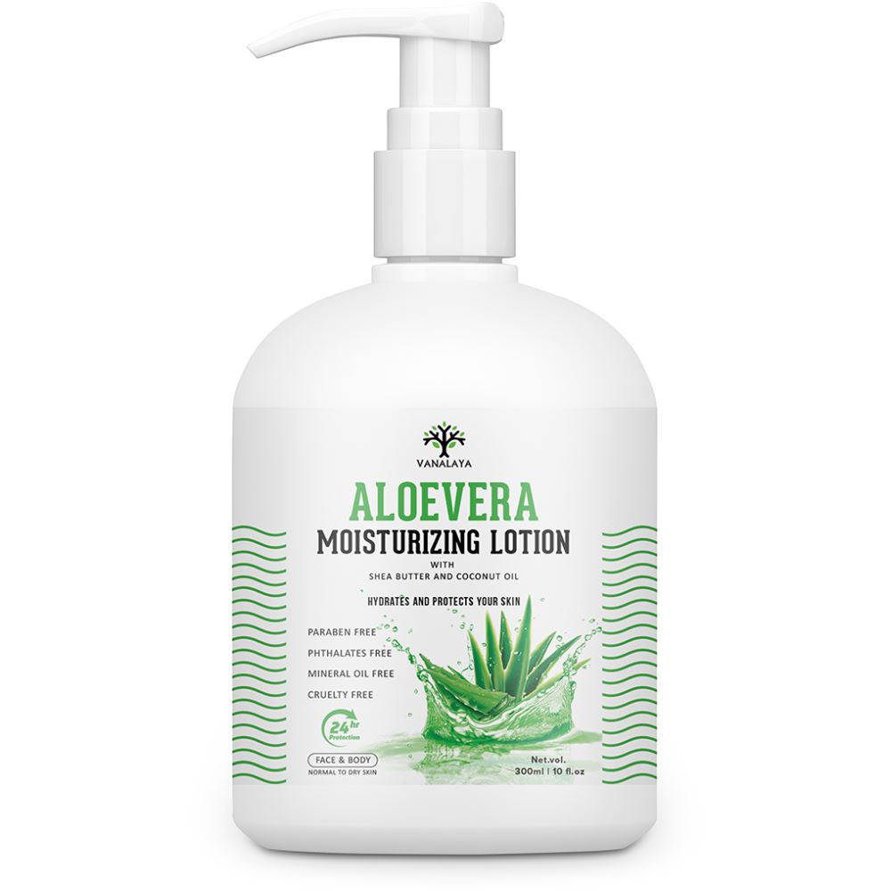 Vanalaya Aloe vera Moisturizng Lotion (300ml) Vanalaya Aloe vera Moisturizng Lotion (300ml)