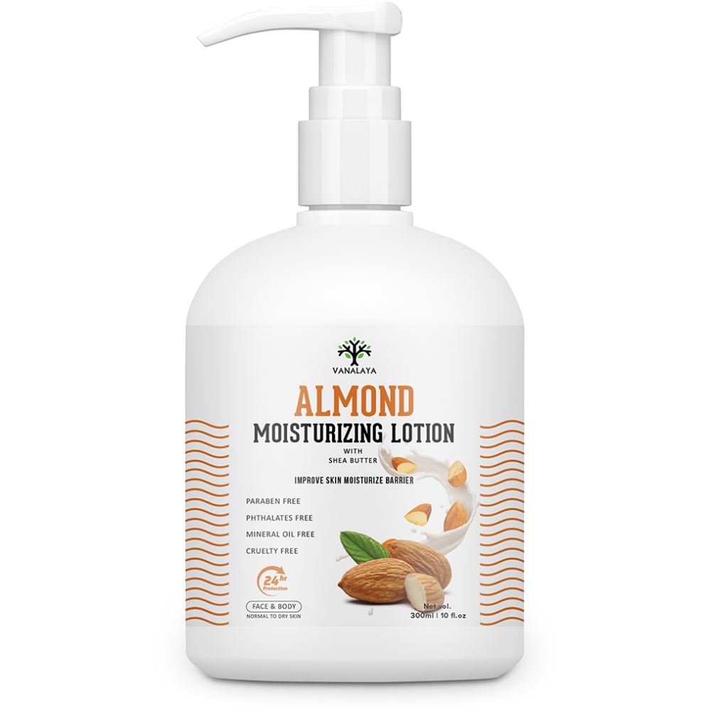 Vanalaya Almond Moisturizing Lotion (300ml)