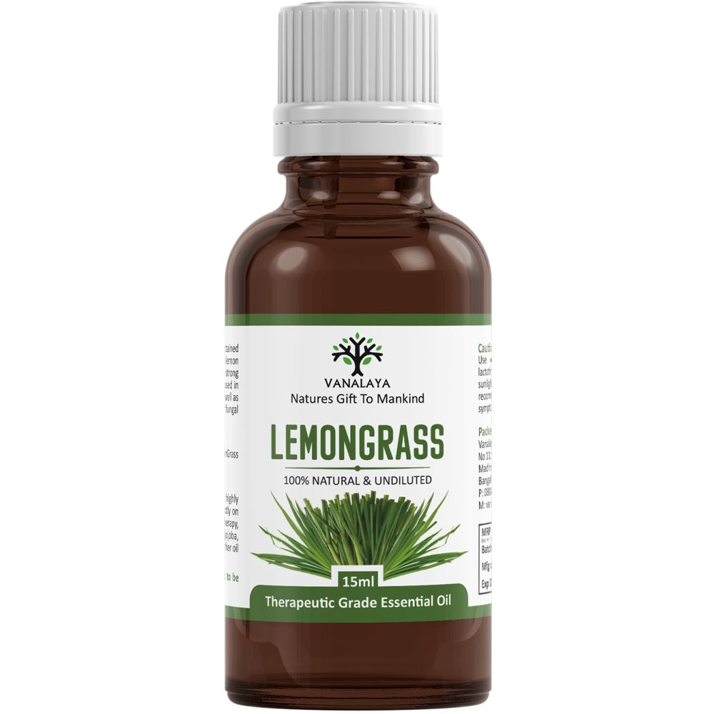 Vanalaya Lemongrass Essential Oil (15ml)