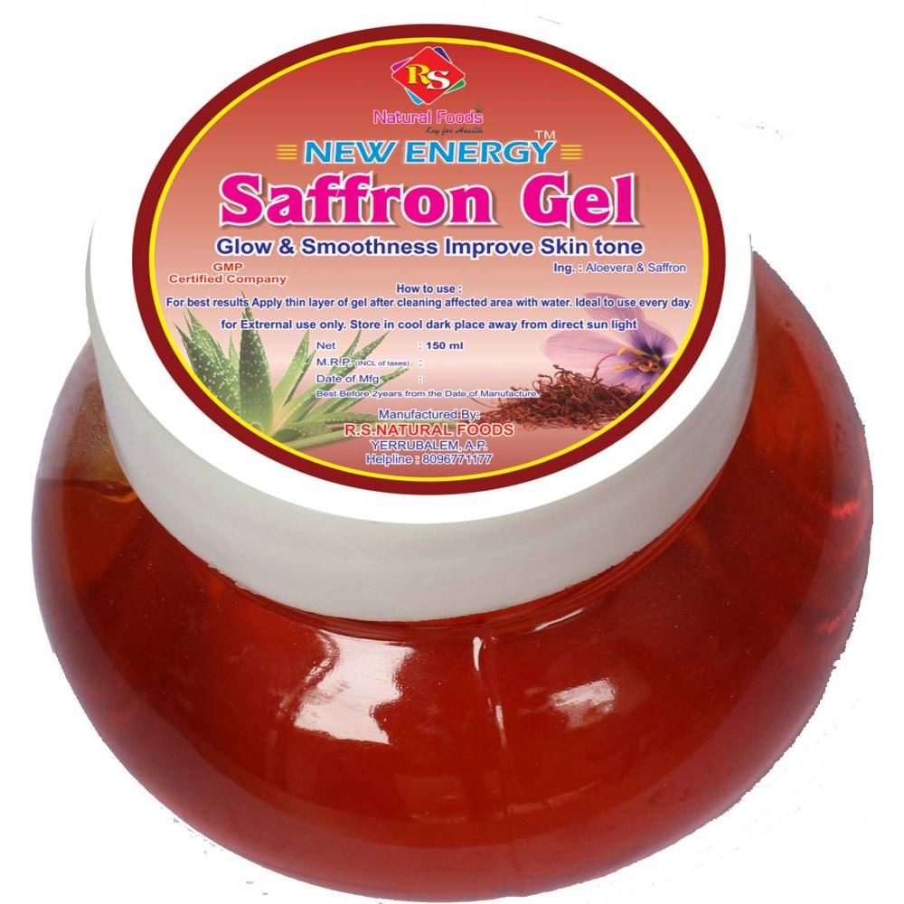 RS Natural Foods Saffron Gel (150ml)