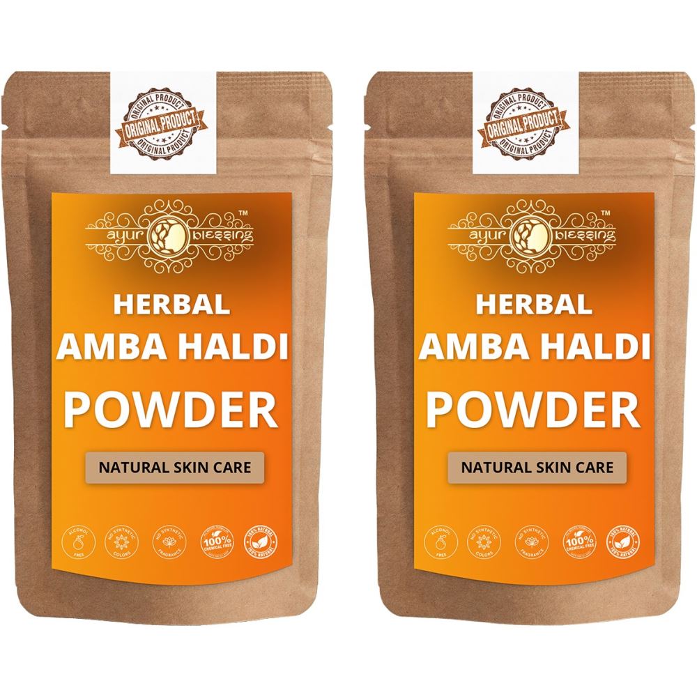 Ayur Blessing Amba Haldi Powder (100g, Pack of 2)