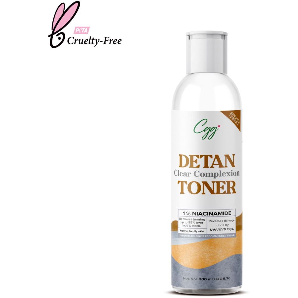 Cgg Cosmetics De Tan Clear Complexion Facial Toner (200ml)