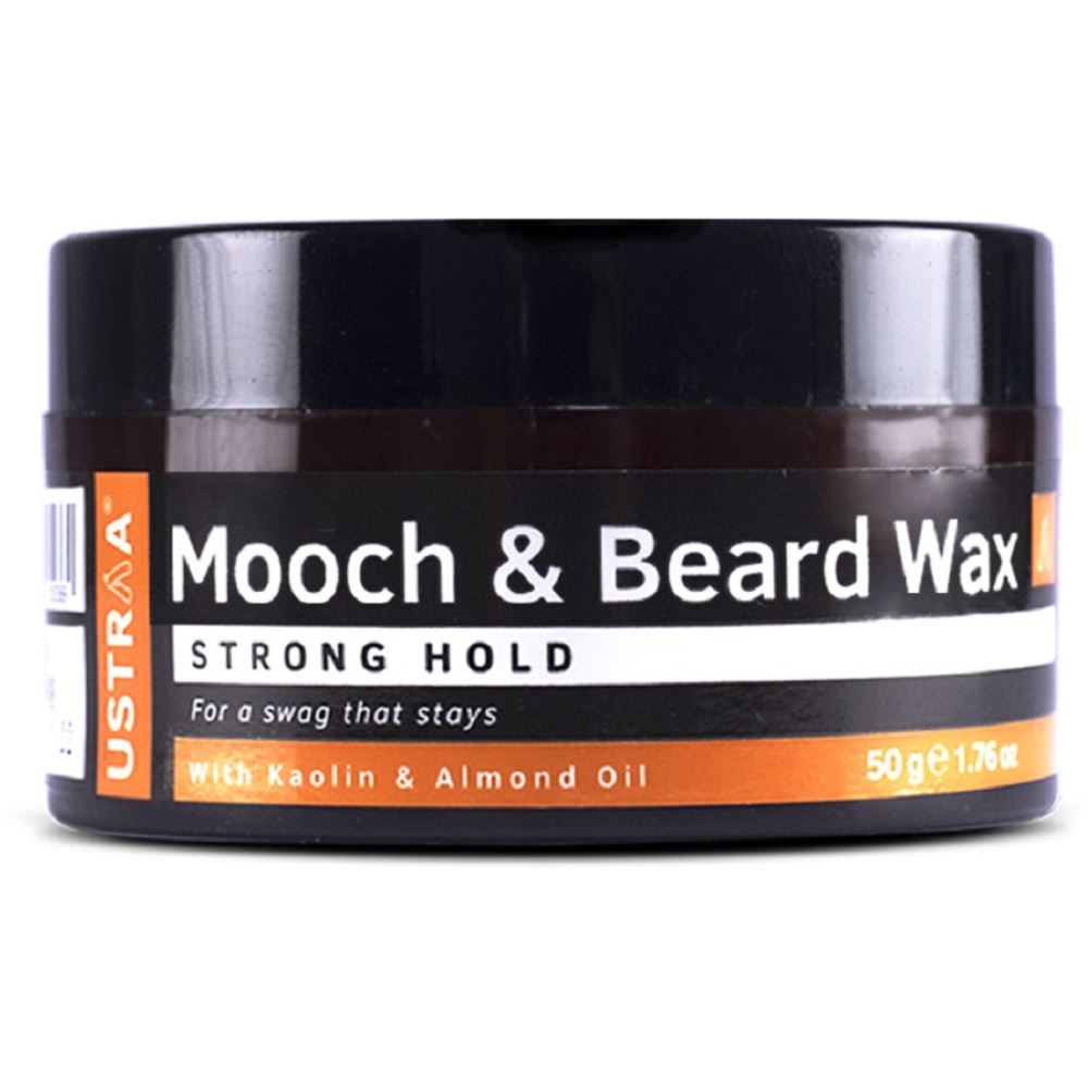 Ustraa Mooch & Beard Wax Strong Hold (50g)