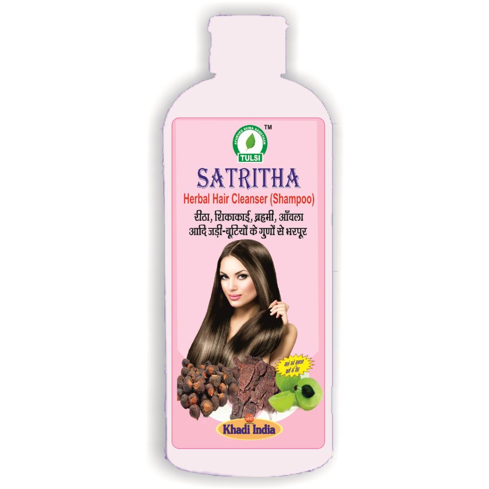 Tulsi Satritha Herbal Hair Cleanser Shampoo (500ml)