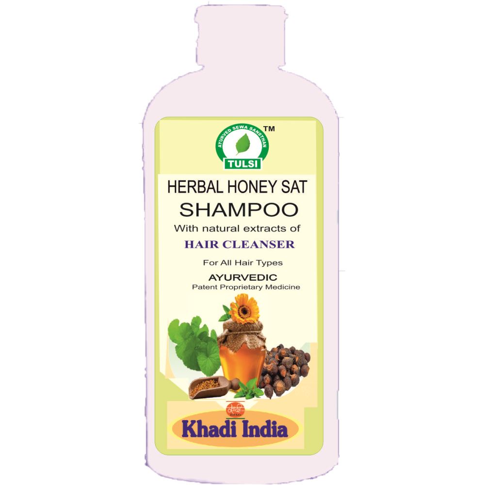 Tulsi Herbal Honey Sat Shampoo (500ml)