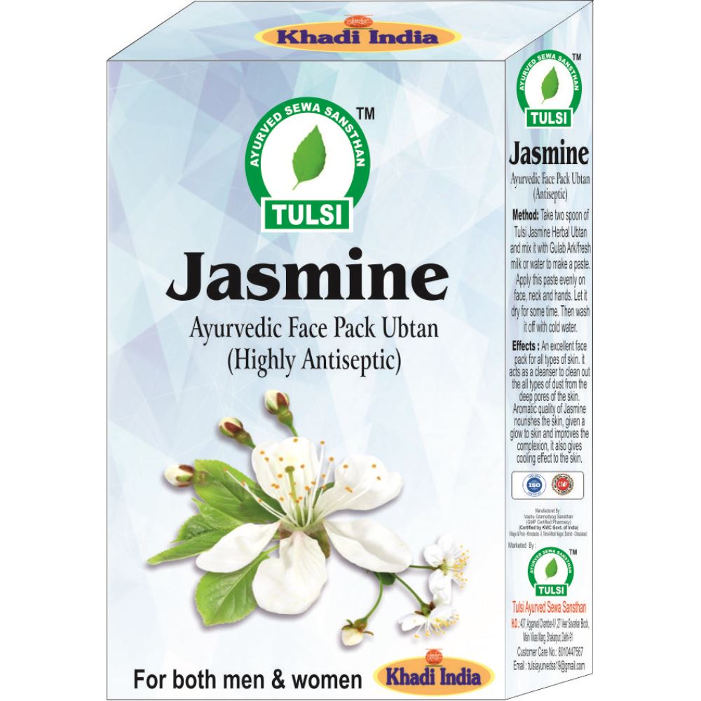 Tulsi Jasmine Ayurvedic Face Pack Ubtan (100g)