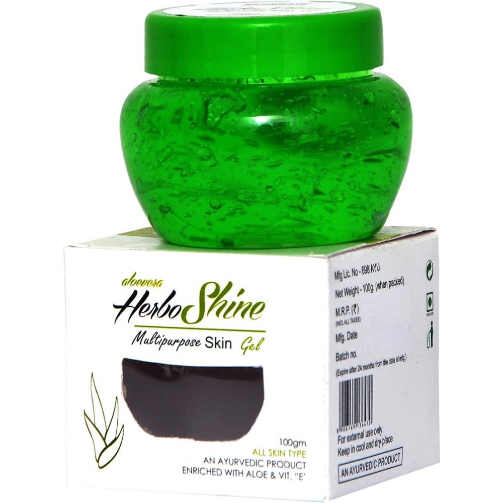 Scortis Aloevera Herbo Shine Gel (100g) Scortis Aloevera Herbo Shine Gel (100g)