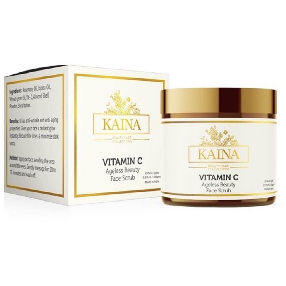 Kaina Skincare Vitamin C Ageless Beauty Face Scrub (100g)