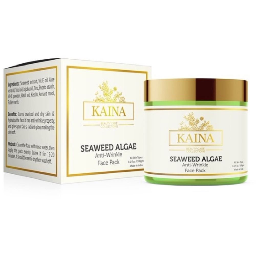Kaina Skincare Seaweed Algae Anti-Wrinkle Face Pack (100g)