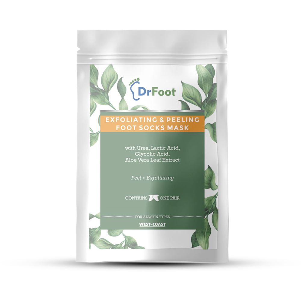 Dr Foot Exfoliating And Peeling Foot Mask Sock (1pair) Dr Foot Exfoliating And Peeling Foot Mask Sock (1pair)