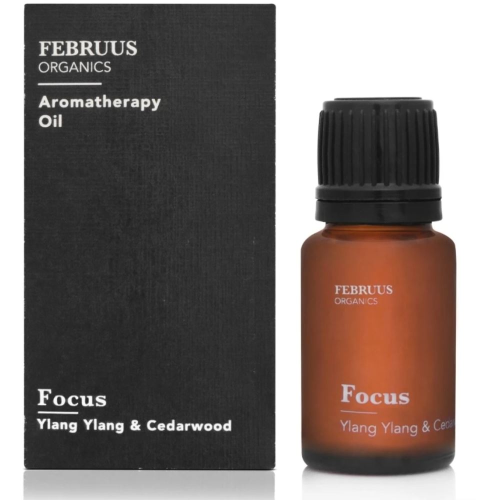 Februus Organics Aromatherapy Oil Focus (10ml)