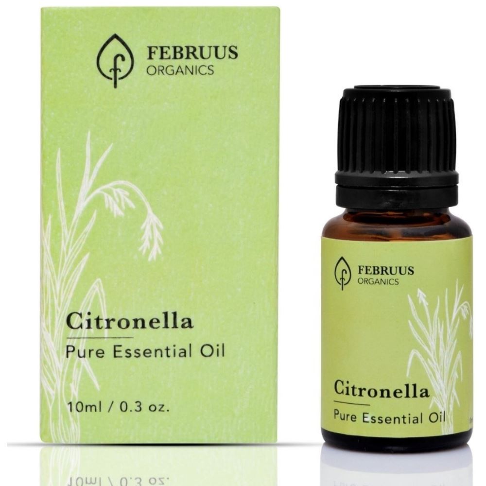 Februus Organics Citronella Essential Oil (10ml)
