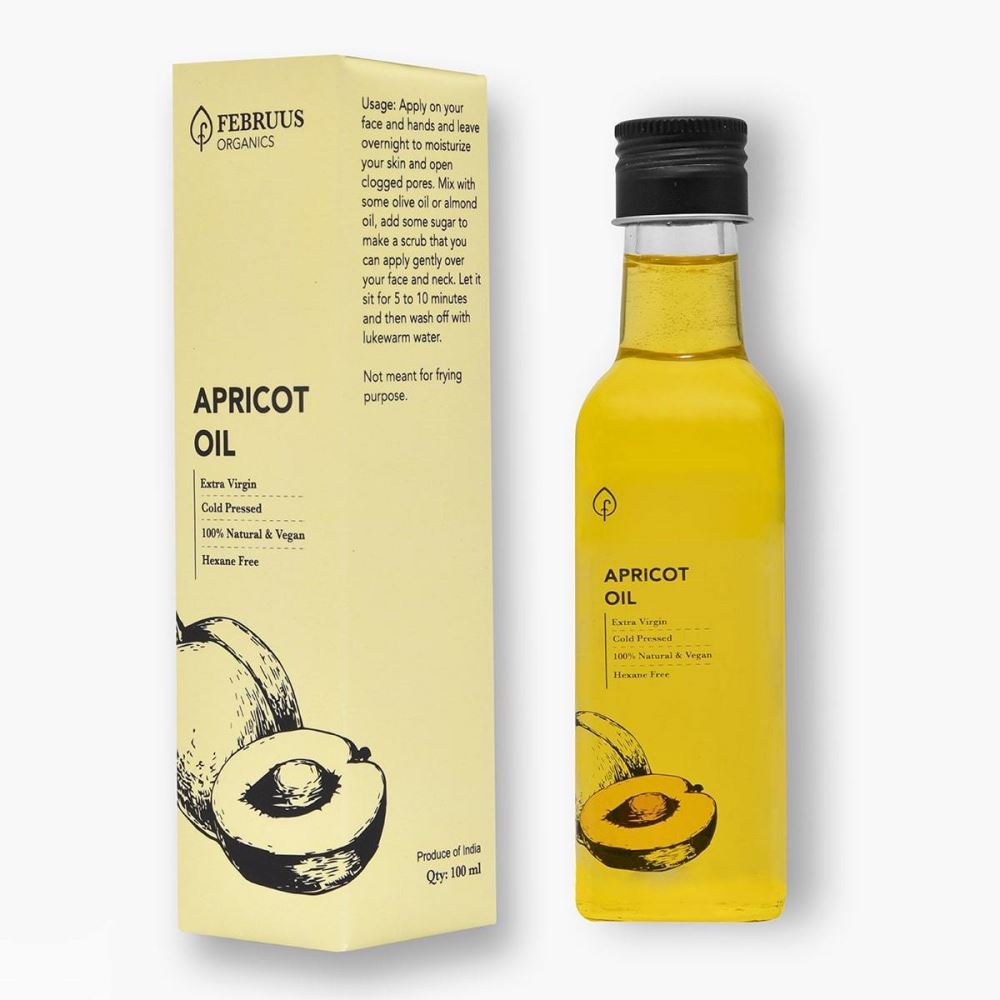 Februus Organics Apricot Oil (100ml) Februus Organics Apricot Oil (100ml)