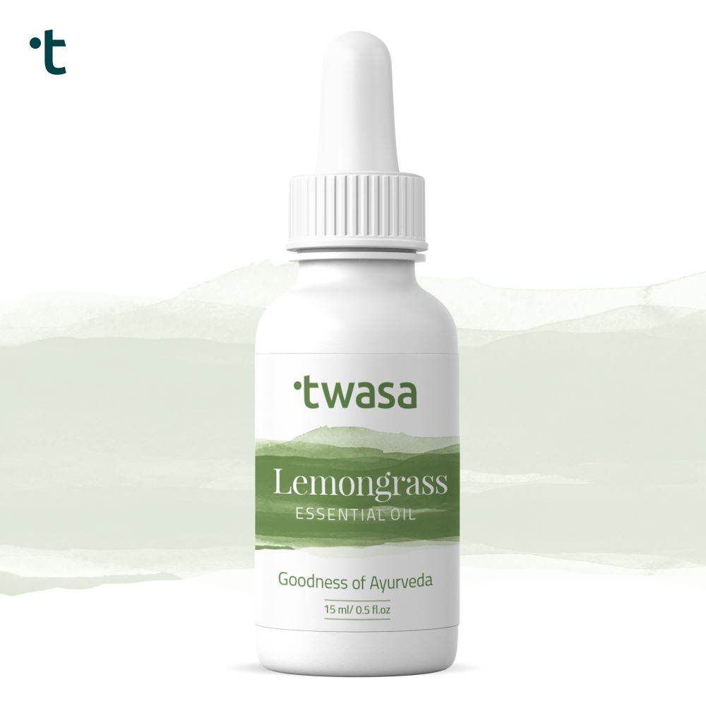Twasa Lemongrass Essential Oil (15ml)