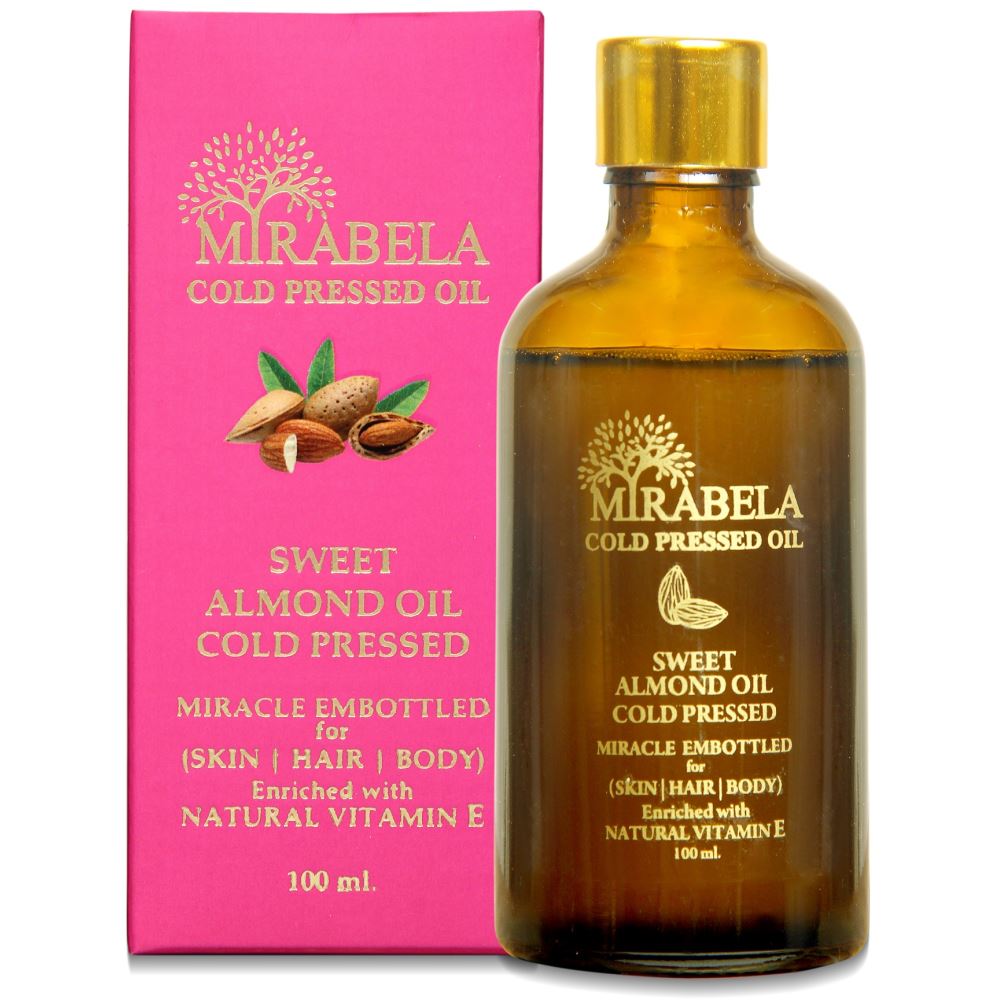Mirabela Sweet Almond Oil Wood Pressed And Cold Pressed (100ml) Mirabela Sweet Almond Oil Wood Pressed And Cold Pressed (100ml)