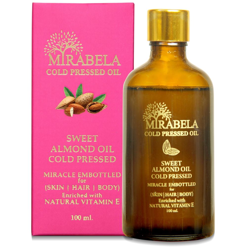 Mirabela Sweet Almond Oil Wood Pressed And Cold Pressed (100ml)