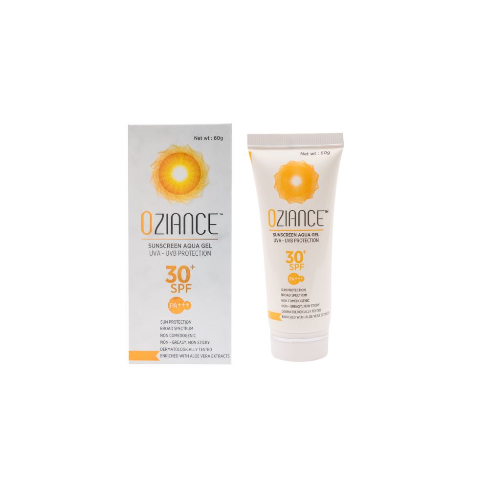 Glasier Wellness Oziance Sunscreen Aqua Gel (60g) Glasier Wellness Oziance Sunscreen Aqua Gel (60g)