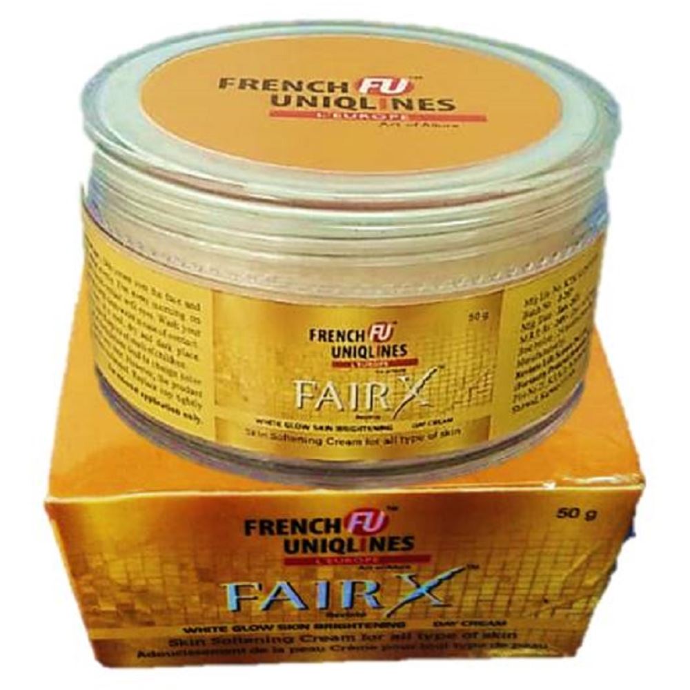 French Uniqlines Fairx White Glow Skin Brightening Day Cream (50g)