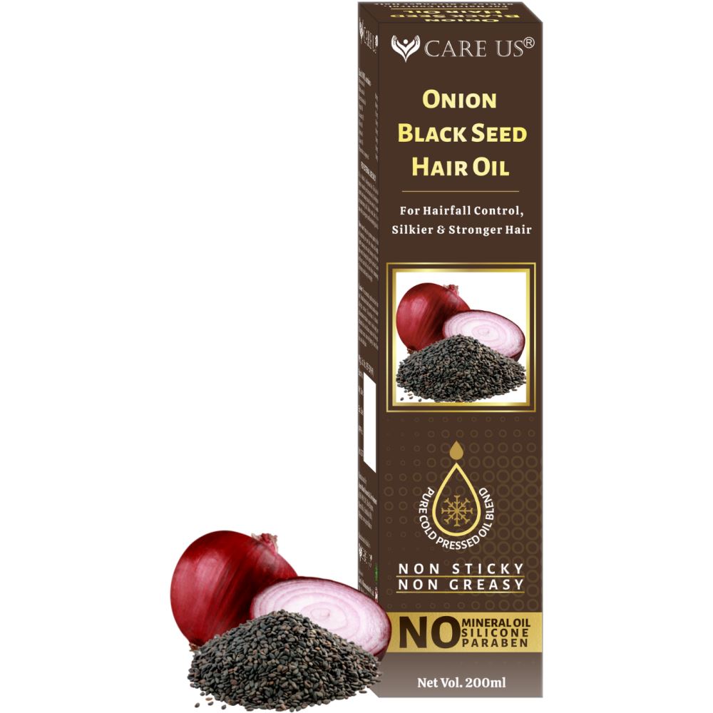 Care Us Onion Black Seed Hair Oil (200ml)
