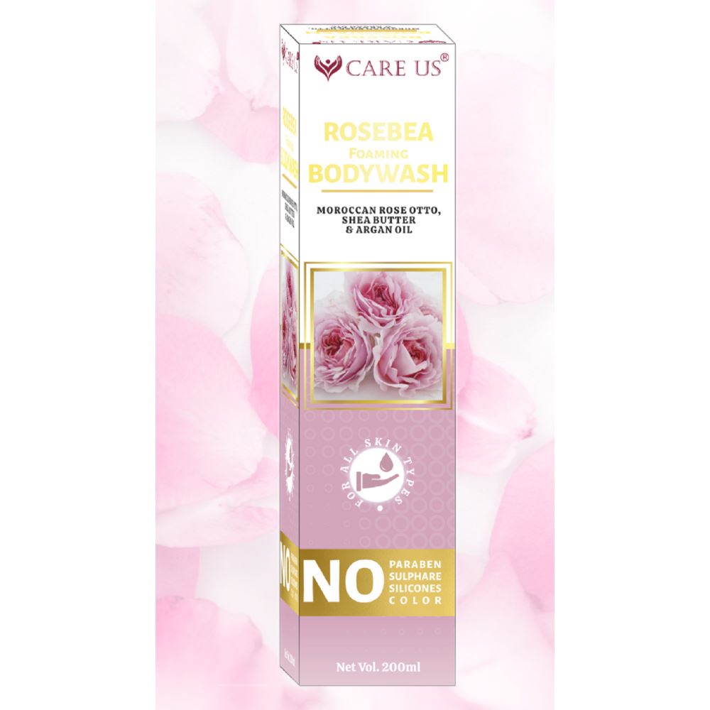 Care Us Rosebea Foaming Bodywash (200ml)