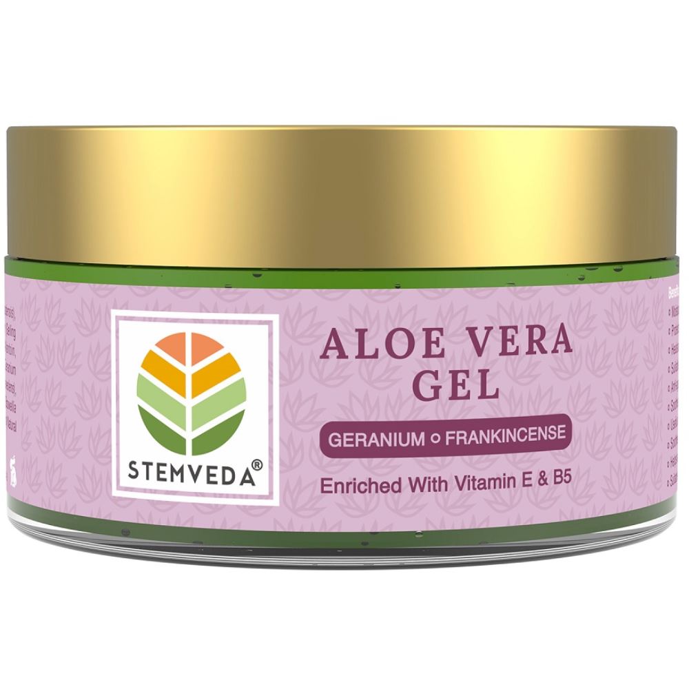 Stemveda Aloe Vera Gel Geranium Frankincense (110g) Stemveda Aloe Vera Gel Geranium Frankincense (110g)