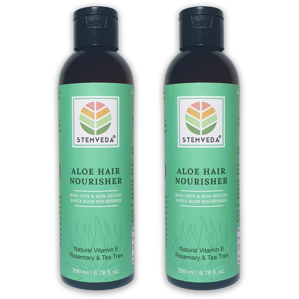 Stemveda Aloe Hair Nourisher (200ml, Pack of 2) Stemveda Aloe Hair Nourisher (200ml, Pack of 2)