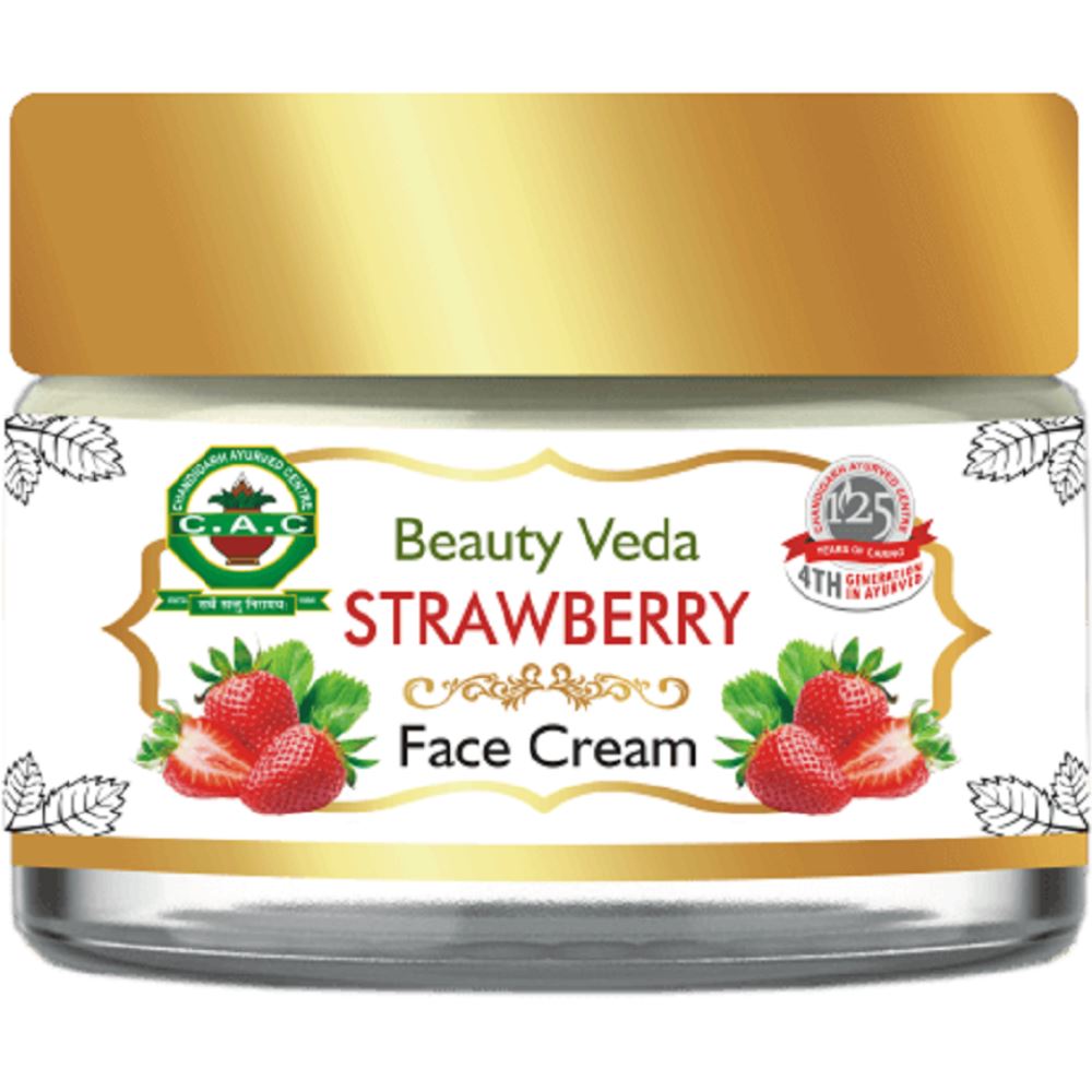 Chandigarh Ayurved Centre Strawberry Face Cream (45g)