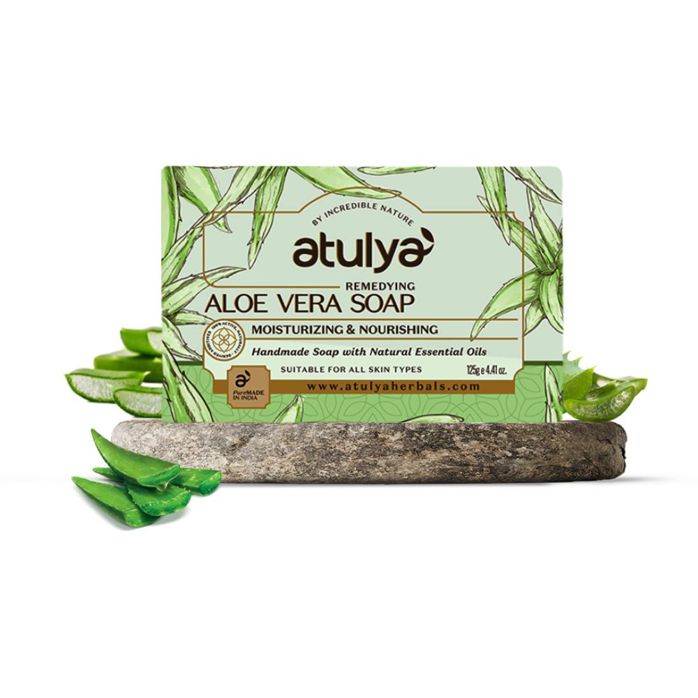 Atulya Aloe Vera Soap (125g)