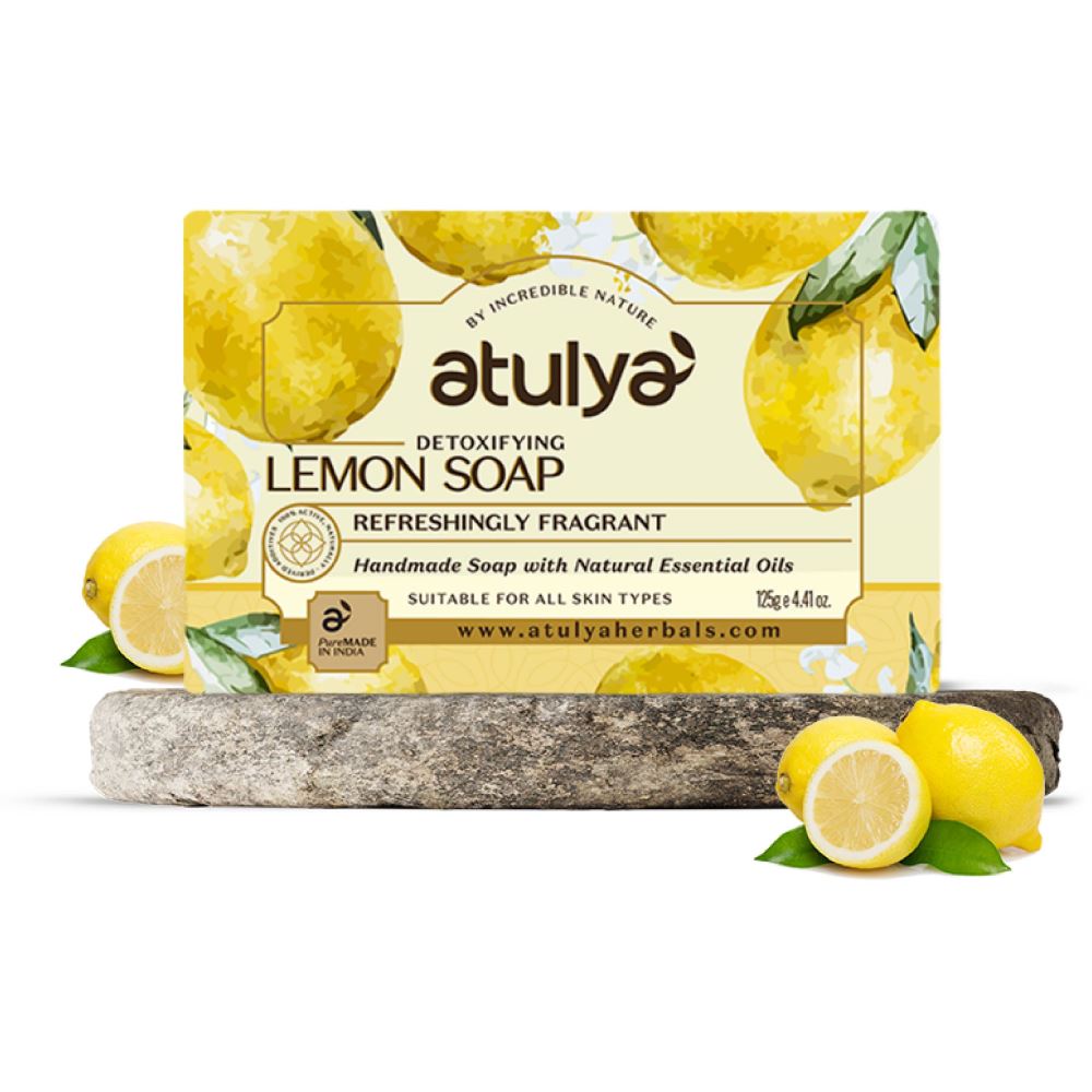Atulya Lemon Soap (125g) Atulya Lemon Soap (125g)