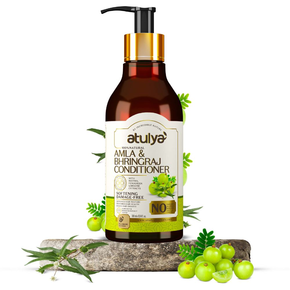 Atulya Amla & Bhringraj Hair Conditioner (300ml) Atulya Amla & Bhringraj Hair Conditioner (300ml)