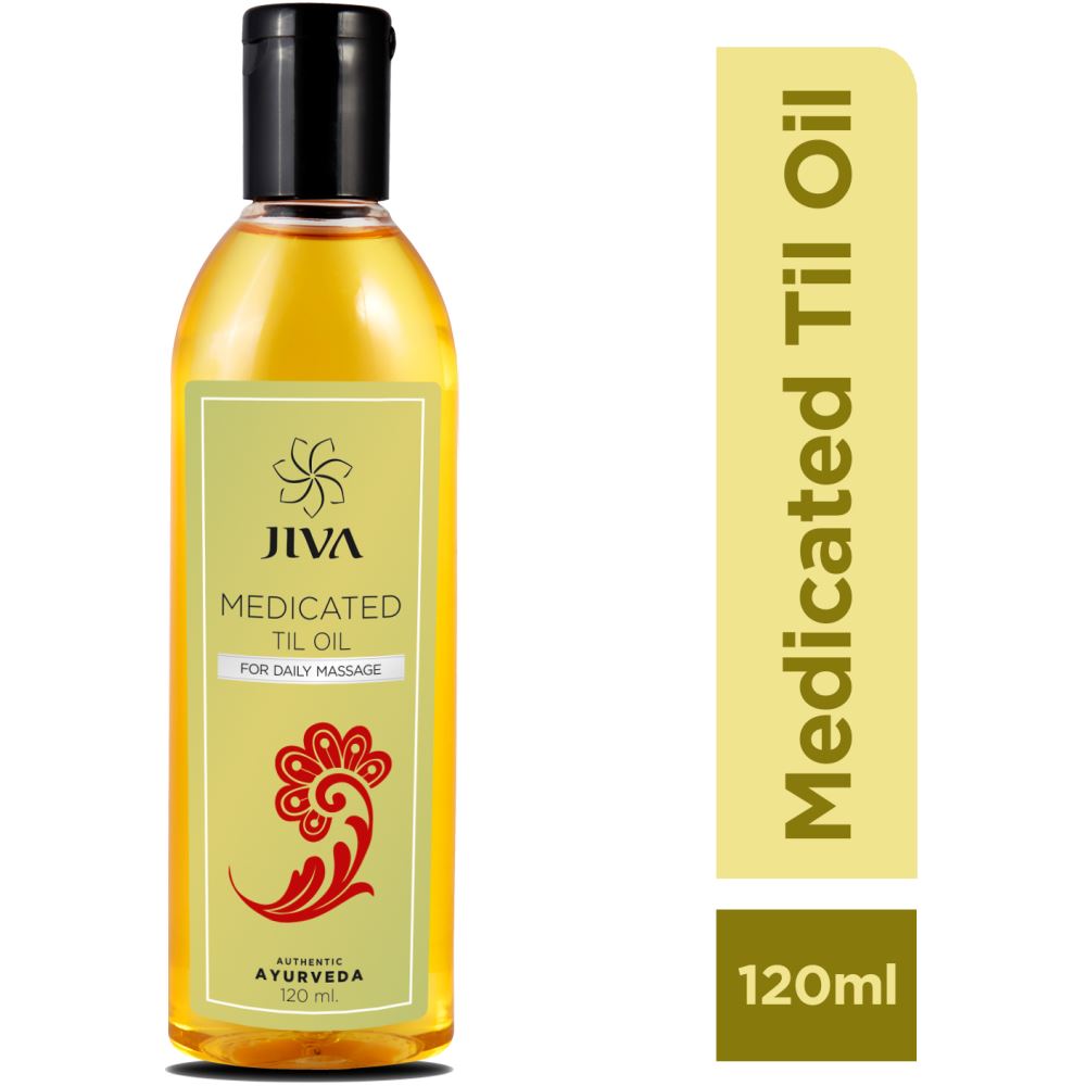 Jiva Ayurveda Medicated Til Oil (120ml)