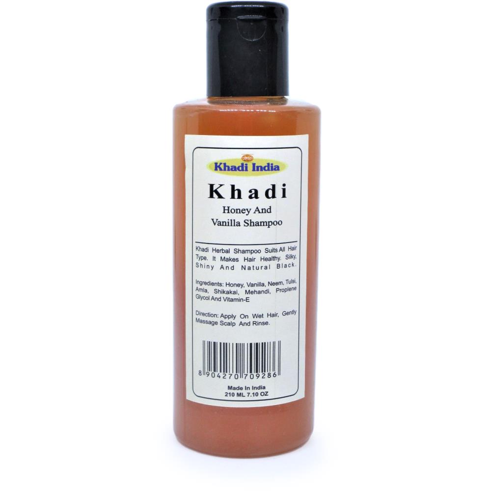 Khadi Honey and Vanilla Shampoo (210ml)