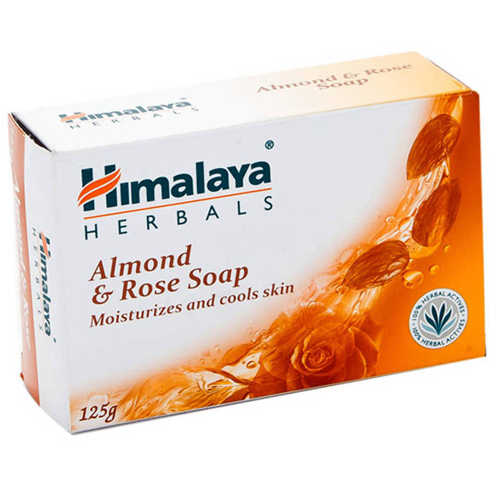 Himalaya Almond and Rose Soap (125g)