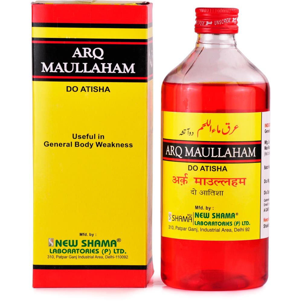 New Shama Arq Maullaham Do Atisha (500ml) New Shama Arq Maullaham Do Atisha (500ml)