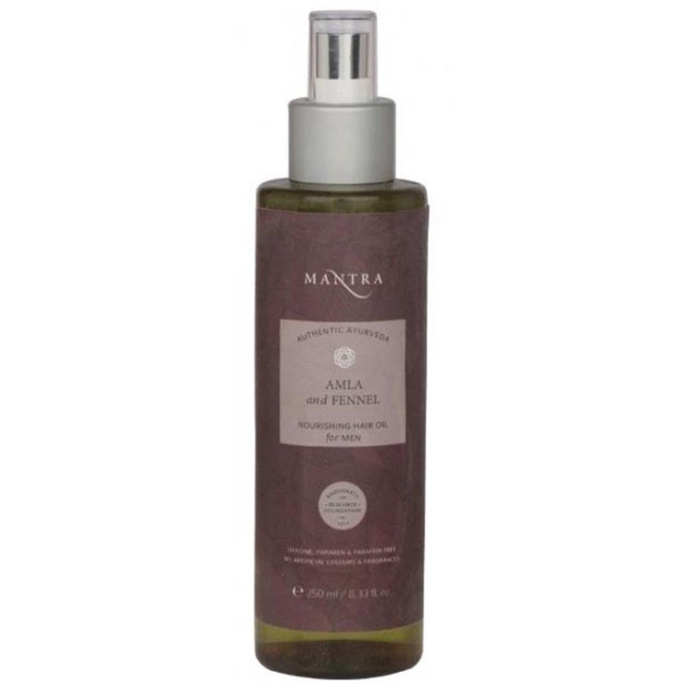 Mantra Herbal Amla & Fennel Nourishing For Men Hair Oil (250ml) Mantra Herbal Amla & Fennel Nourishing For Men Hair Oil (250ml)