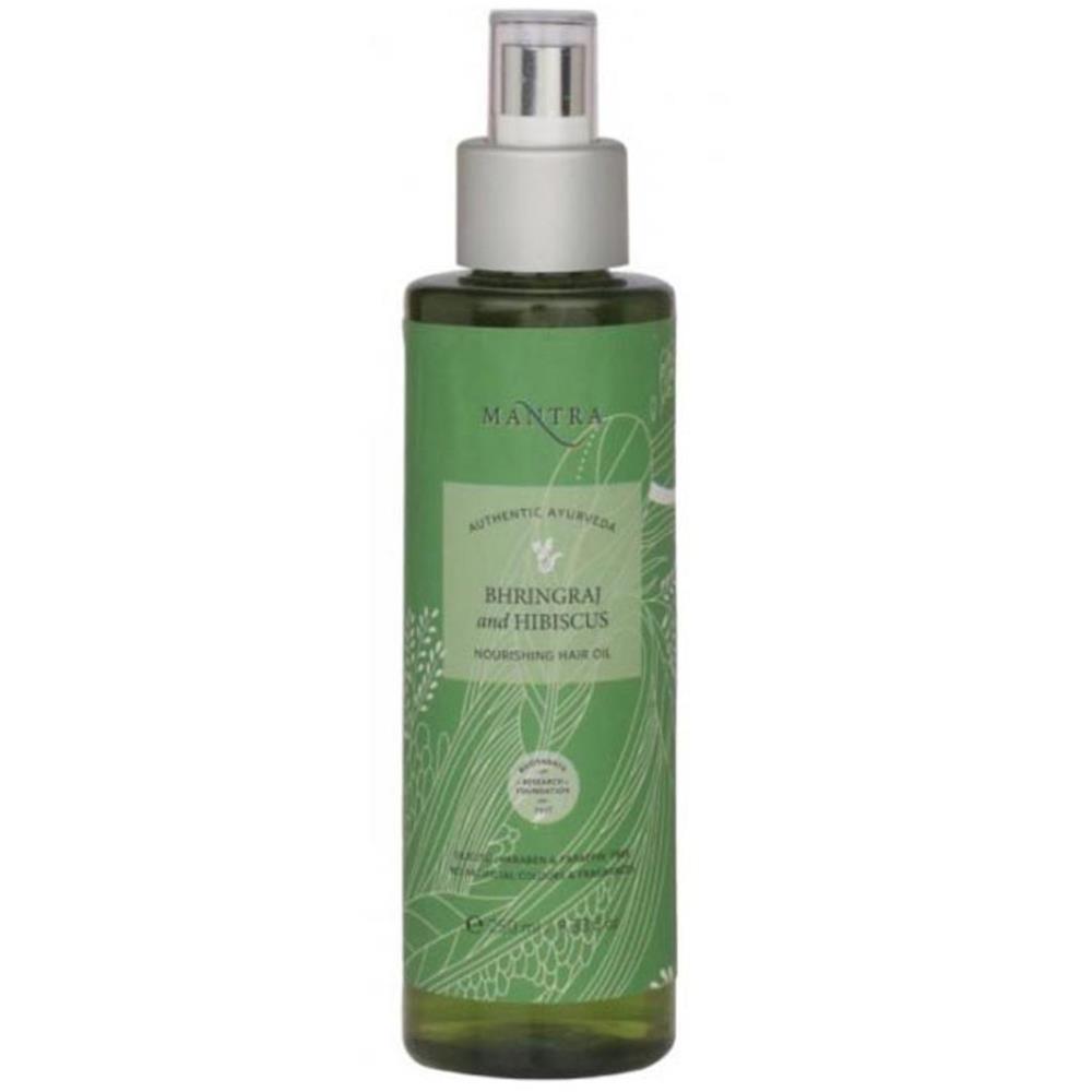 Mantra Herbal Bhringraj & Hibiscus Nourishing Hair Oil (250ml) Mantra Herbal Bhringraj & Hibiscus Nourishing Hair Oil (250ml)