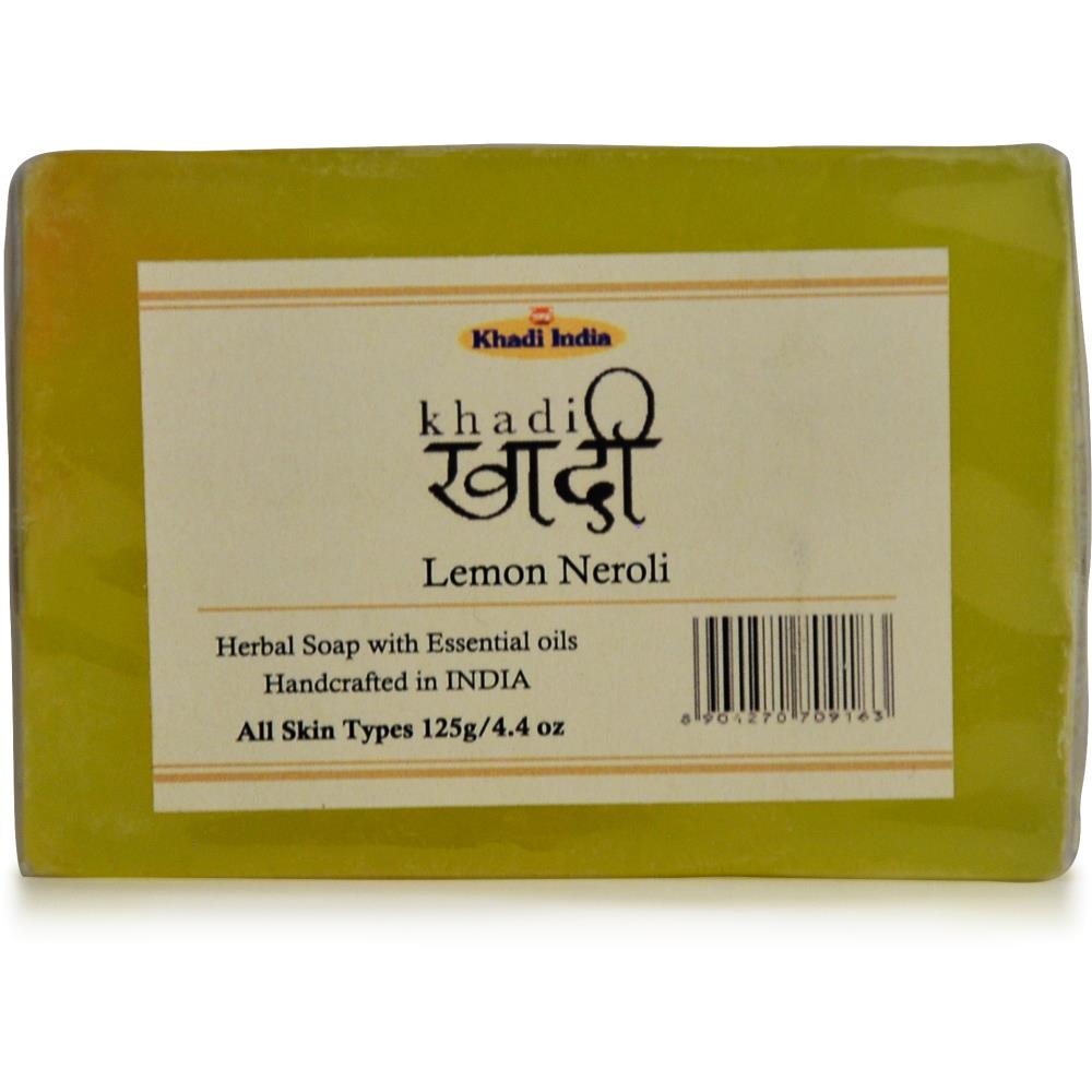 Khadi Lemon Neroli Soap (125g)