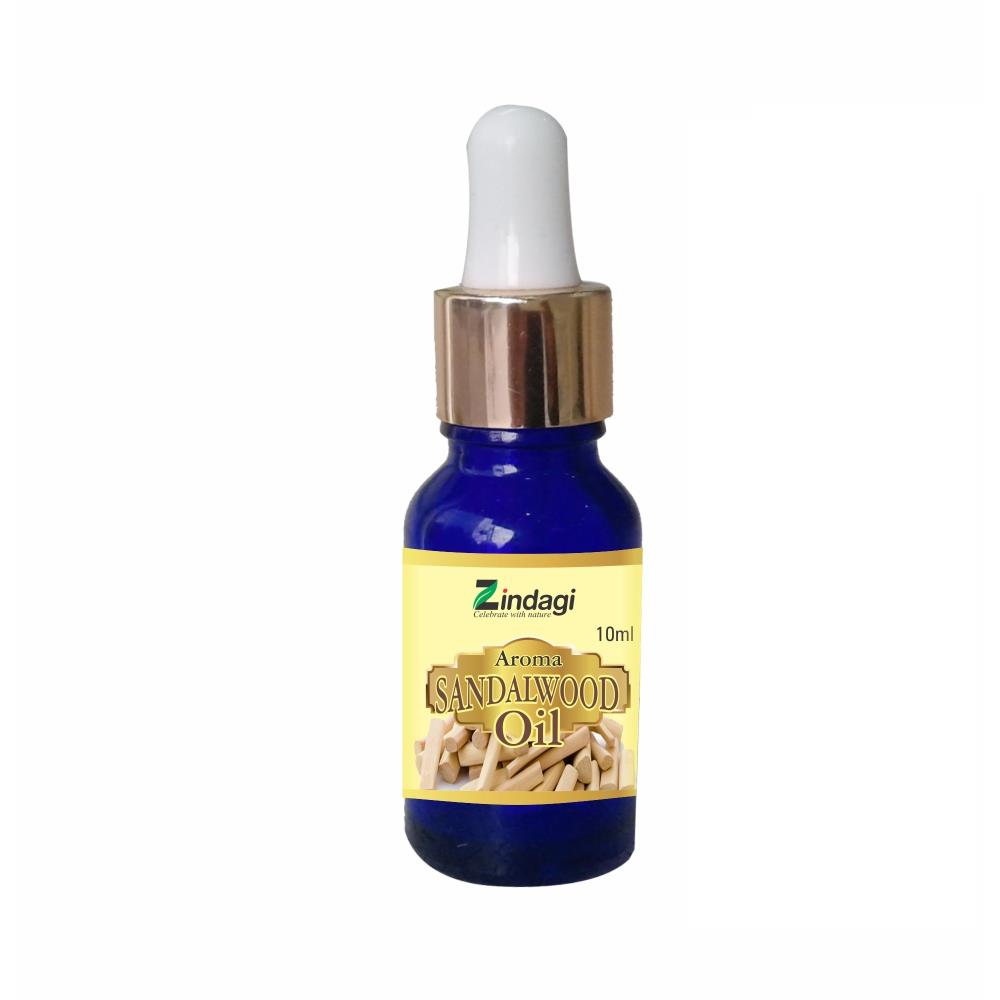 Zindagi Aroma Sandalwood Oil - Natural Aroma Oils (10ml)