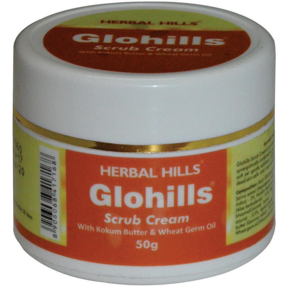 Herbal Hills Glohills Scrub Cream (50g)