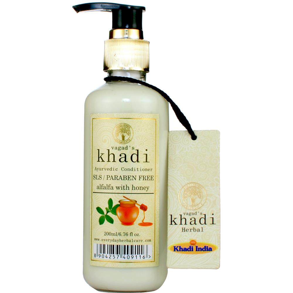 Vagads Khadi Alfa Alfa With Honey S.L.S And Paraben Free Conditioner (200ml) Vagads Khadi Alfa Alfa With Honey S.L.S And Paraben Free Conditioner (200ml)