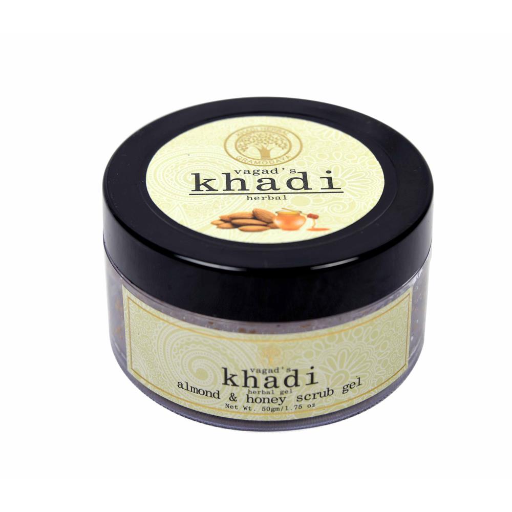 Vagads Khadi Almond & Honey Scrub Gel (50g)