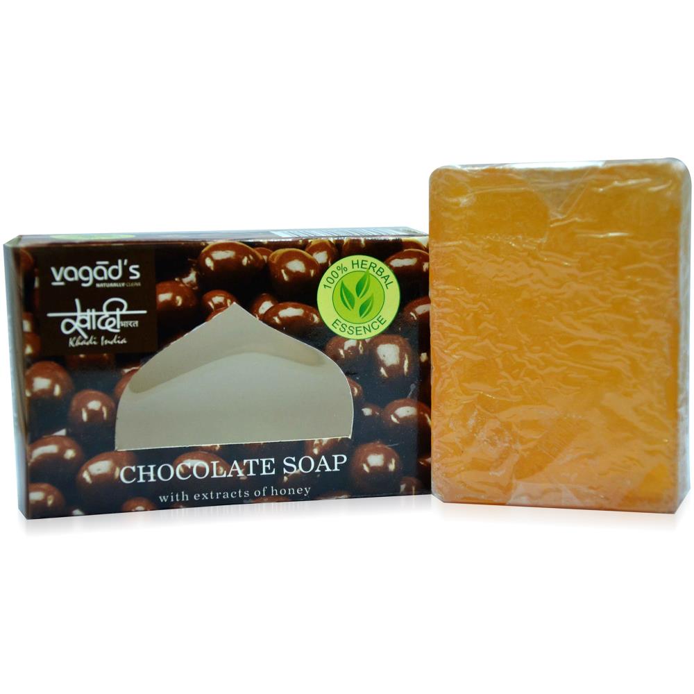 Vagads Khadi Chocolate & Honey Soap (125g)