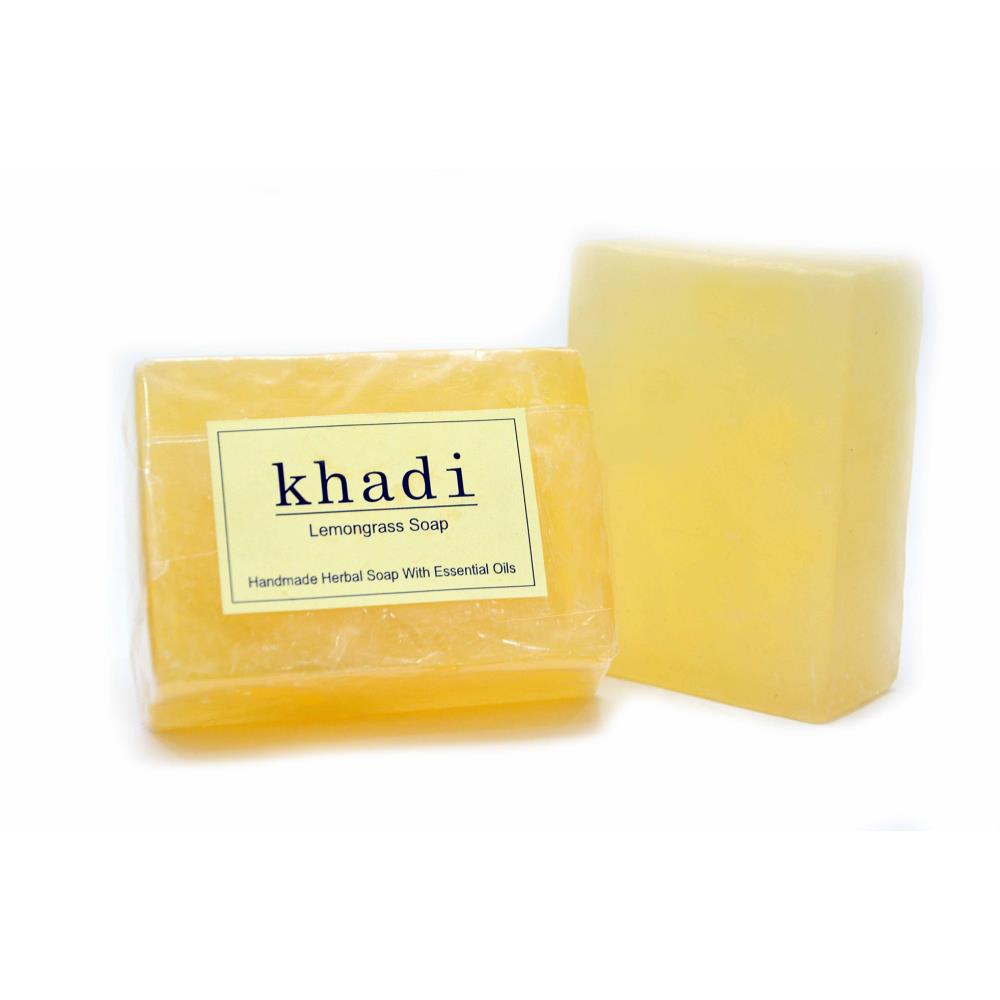 Vagads Khadi Lemongrass Soap (125g)
