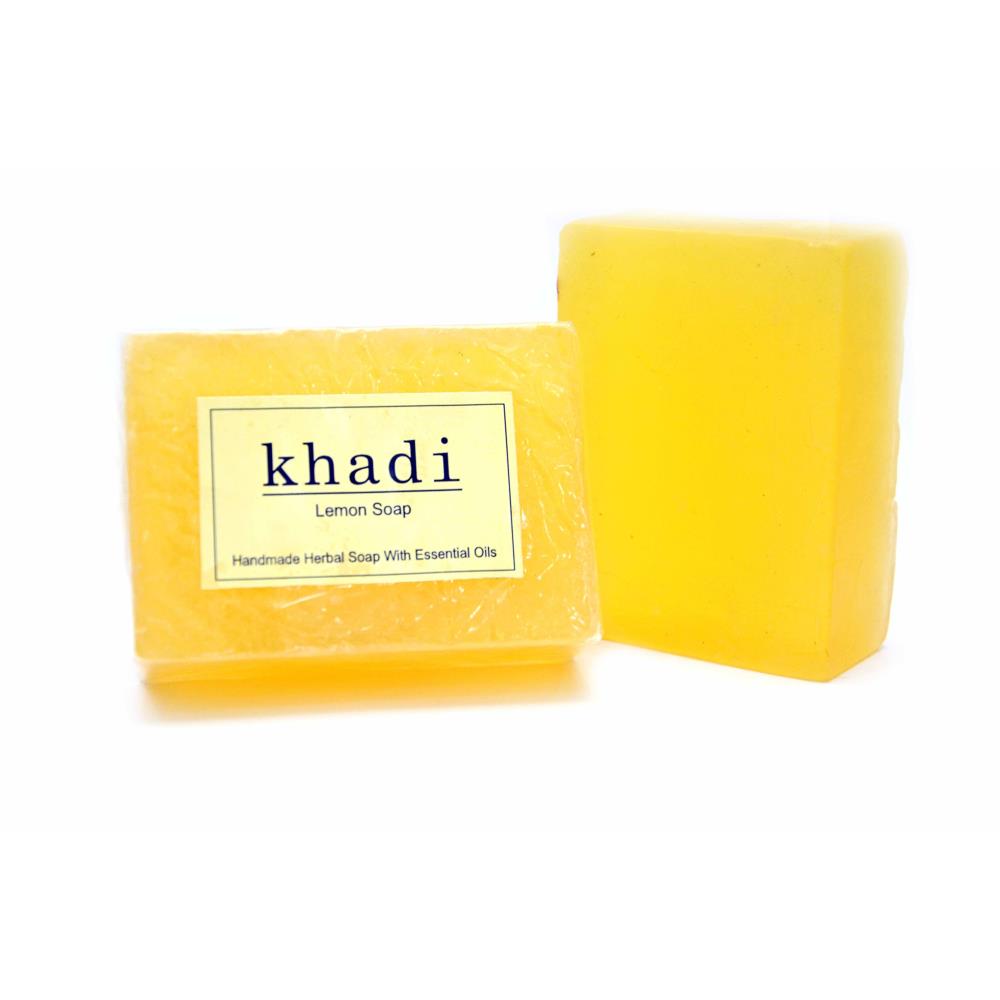 Vagads Khadi Lemon Soap (125g)