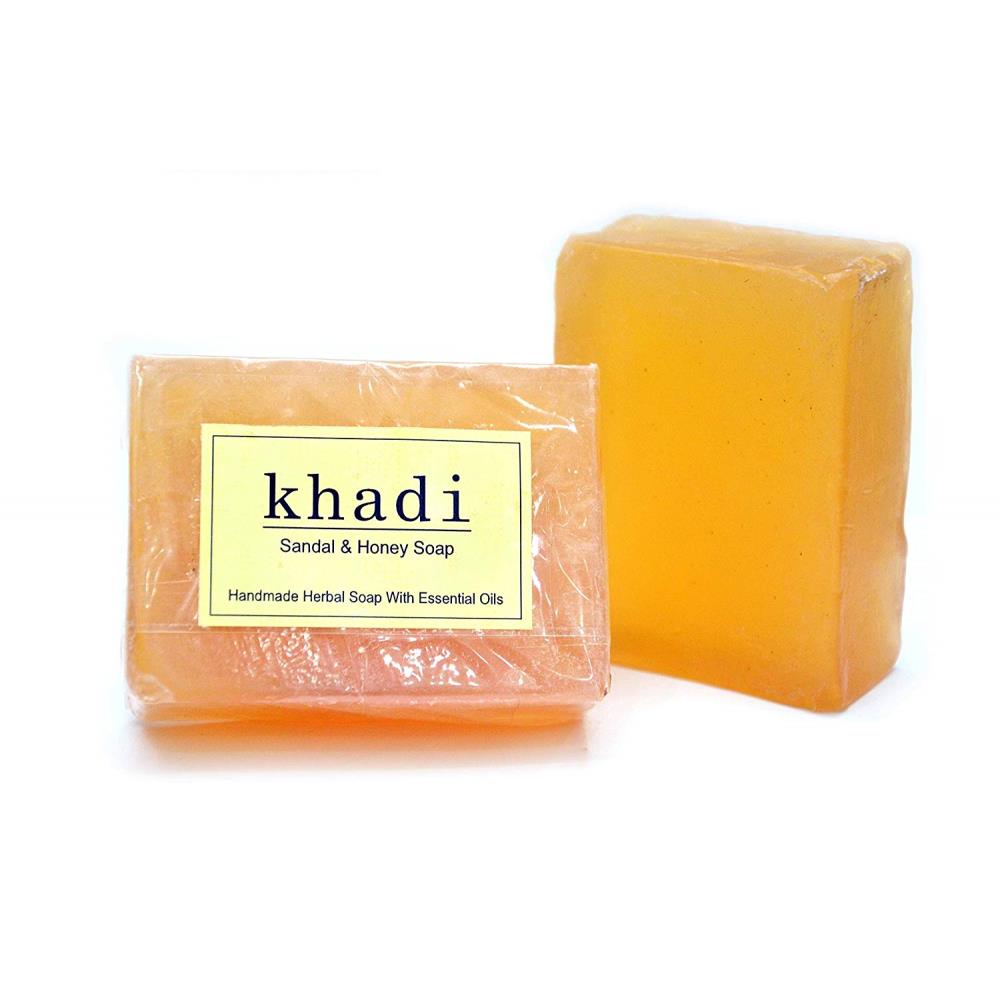 Vagads Khadi Sandal & Honey Soap (125g)