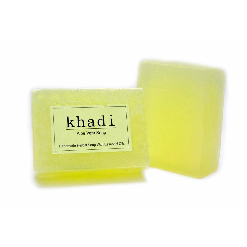 Vagads Khadi Aloevera Soap (100g) Vagads Khadi Aloevera Soap (100g)