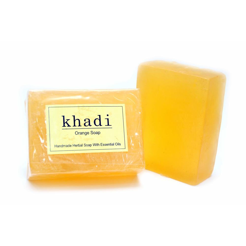 Vagads Khadi Orange Soap (100g)