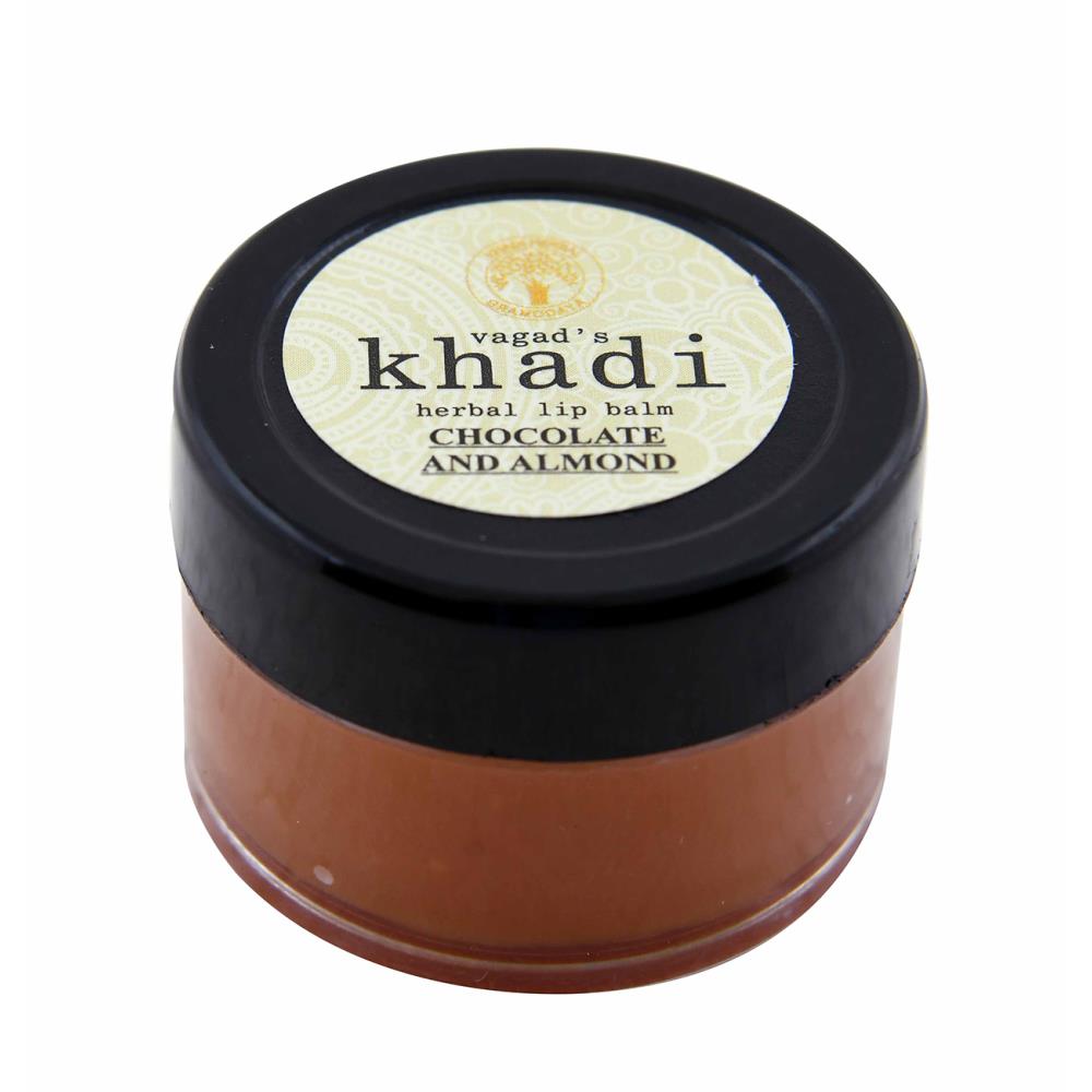 Vagads Khadi Choclate & Almond Lip Balm (10g)