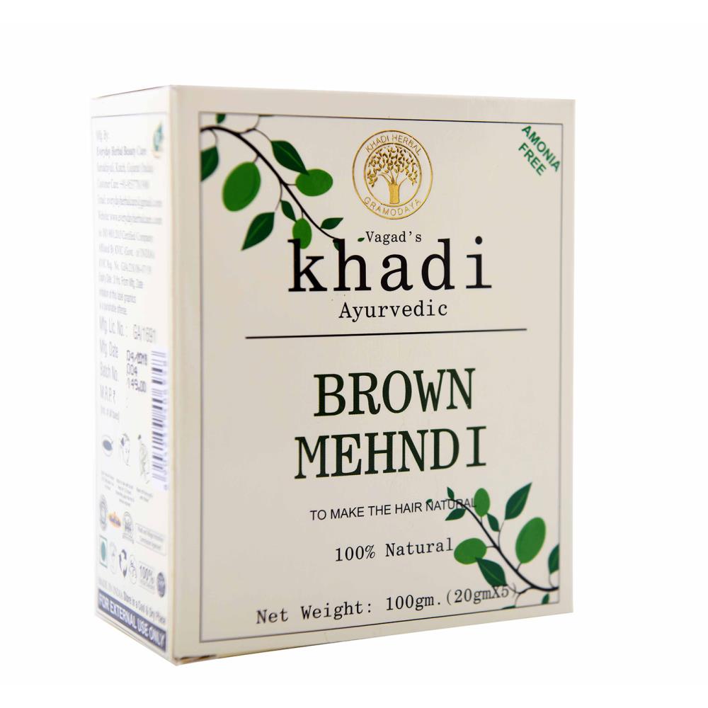 Vagads Khadi Mehndi Brown (100g)